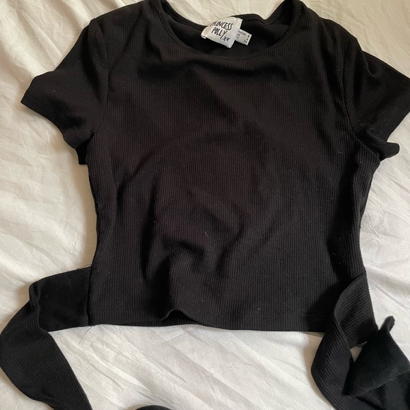 Princess Polly Tops - Princess polly black tee